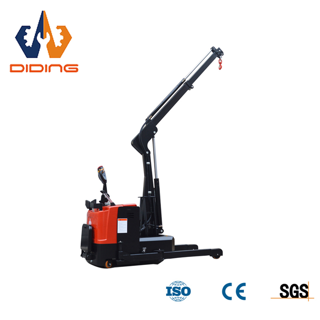 Elektrik pallet stacker kple lift boom . 